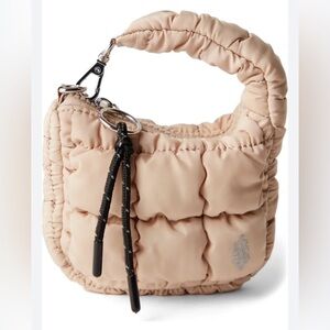 Free people quilted micro pouch NWOT sold out color